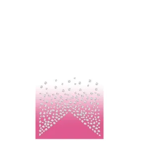 Custom RGB Tail Gradient Ready To Press Sublimation Sheet - Coordinates with the Crusted Cheer Bow Rhinestone Dipped Tails Rhinestone Design