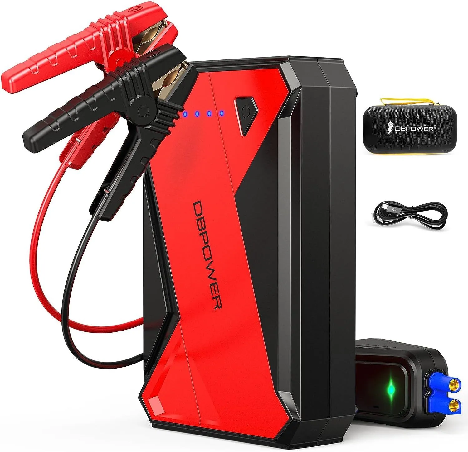 DBPOWER 1000A Portable Car Jump Starter (UP to 7.0L Gas, 5.5L
