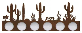 Desert Scene Six Light Fixture