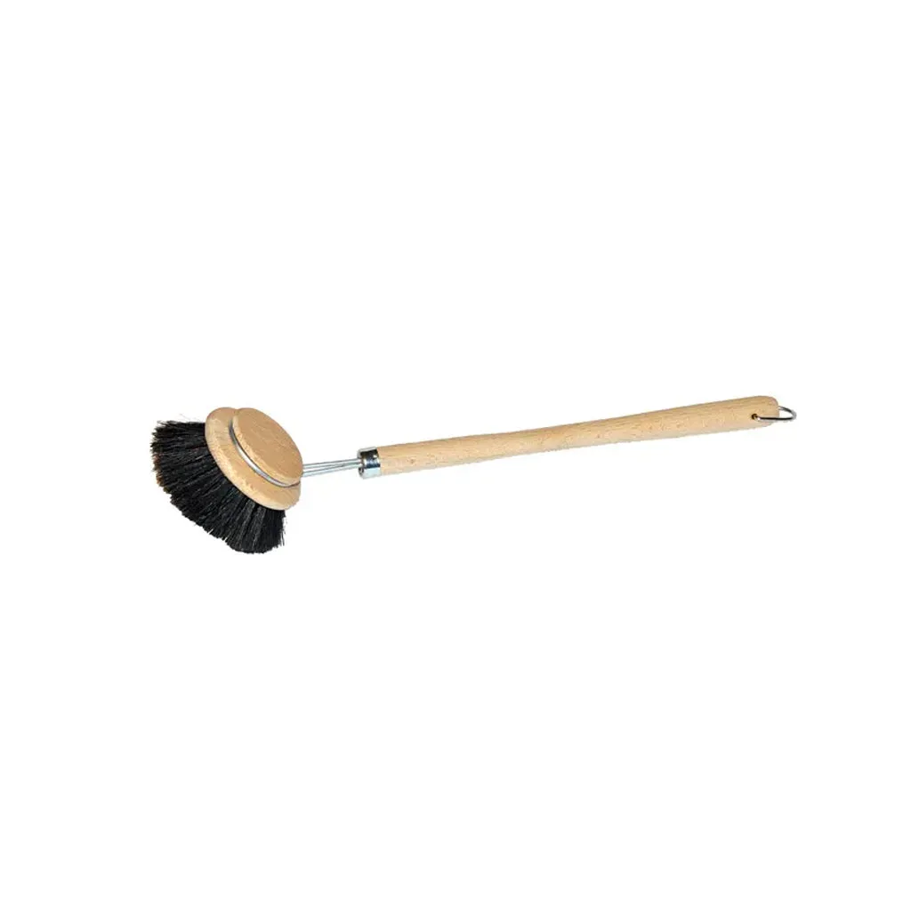 DISH BRUSH BLACK HORSE HAIR