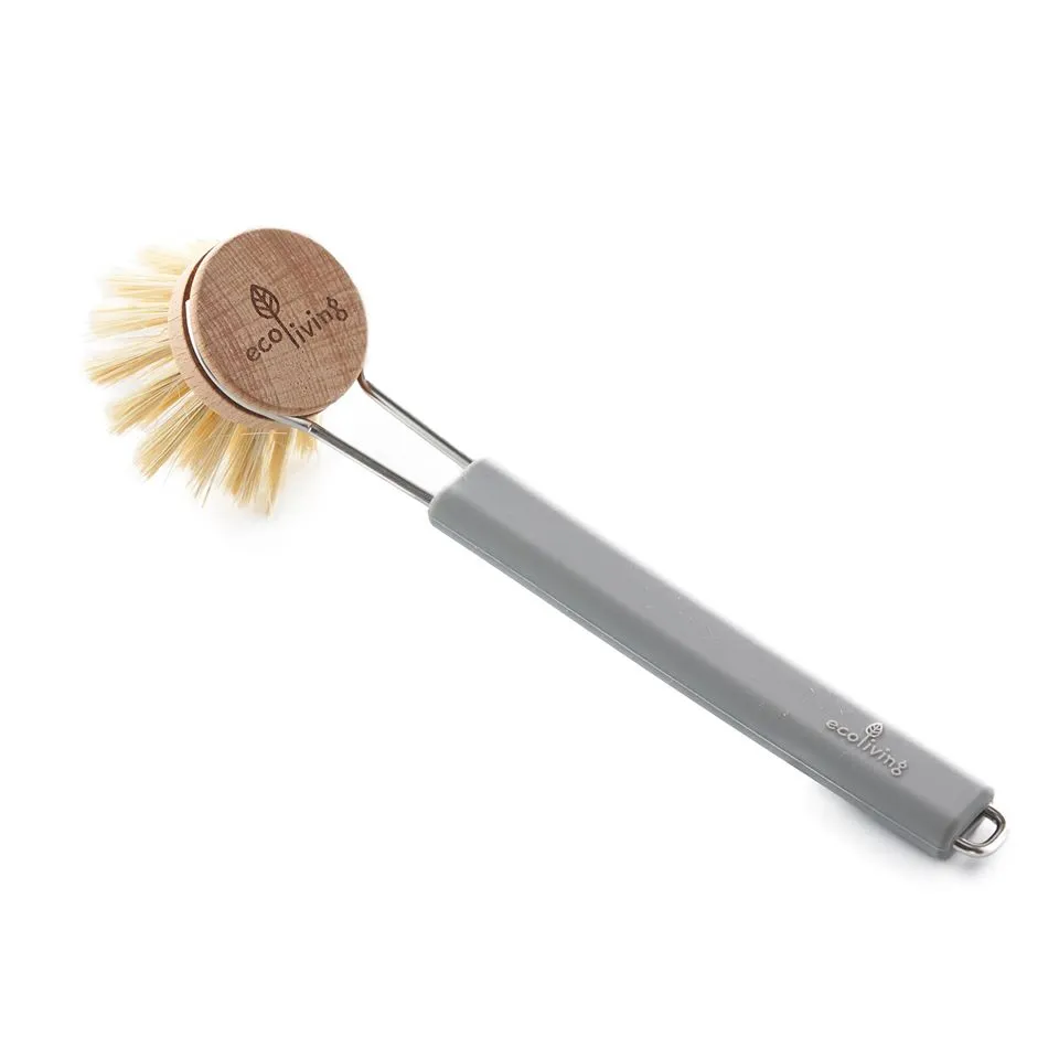 Dish Brush with Replaceable Brush Head