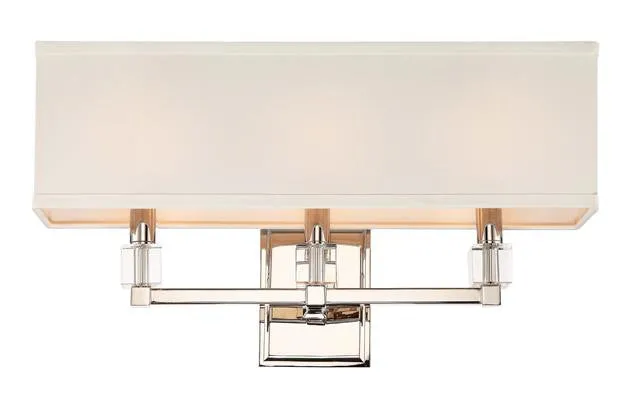 Dixon 3 Light Vanity-Polished Nickel