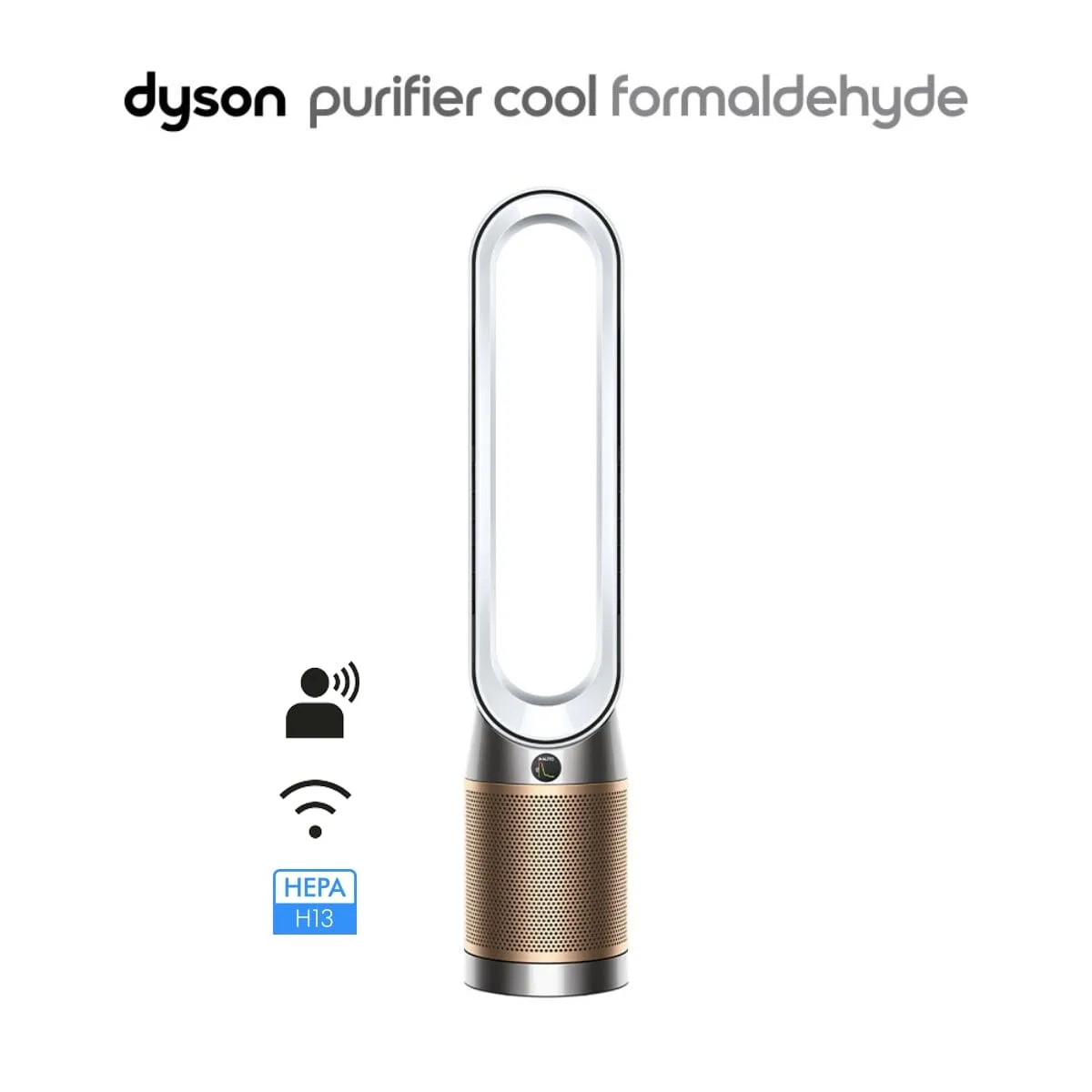 Dyson Purifier Cool™ Formaldehyde Air Purifier Fan TP09 - White/Gold