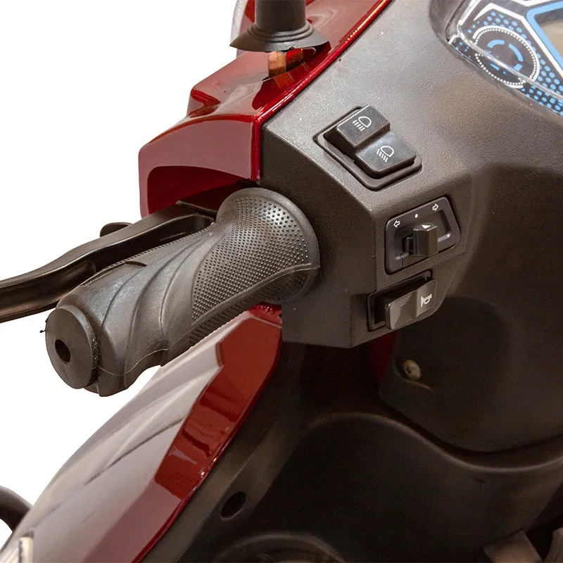 E-Wheels EW-46 - Electric 4-Wheel Electric Mobility Scooter with a Large Captain’s Seat - Top Speed 13mph - 500W
