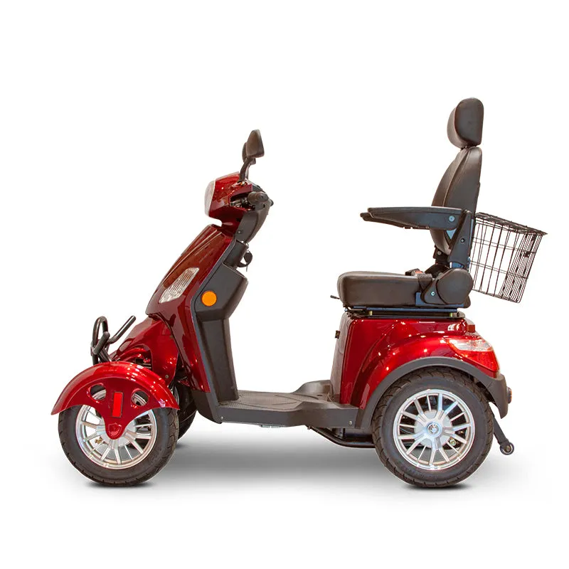 E-Wheels EW-46 - Electric 4-Wheel Electric Mobility Scooter with a Large Captain’s Seat - Top Speed 13mph - 500W
