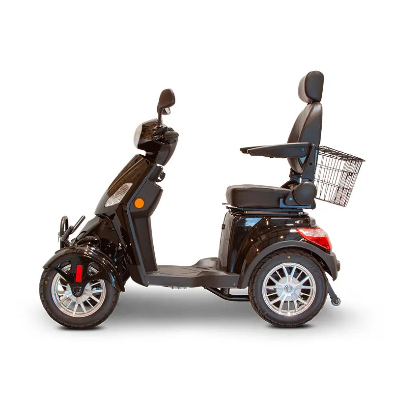 E-Wheels EW-46 - Electric 4-Wheel Electric Mobility Scooter with a Large Captain’s Seat - Top Speed 13mph - 500W