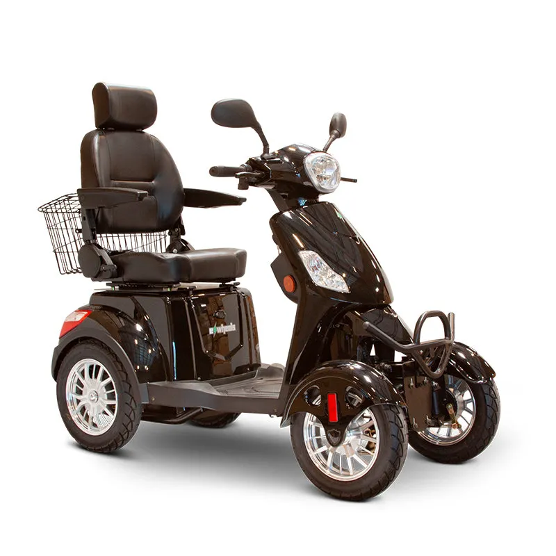 E-Wheels EW-46 - Electric 4-Wheel Electric Mobility Scooter with a Large Captain’s Seat - Top Speed 13mph - 500W