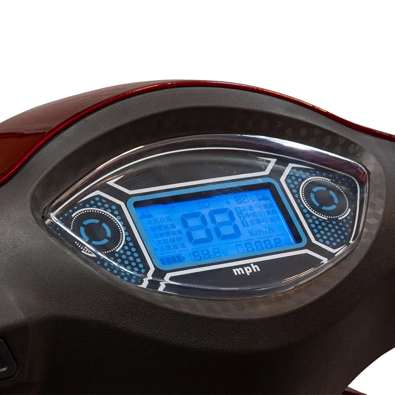 E-Wheels EW-46 - Electric 4-Wheel Electric Mobility Scooter with a Large Captain’s Seat - Top Speed 13mph - 500W