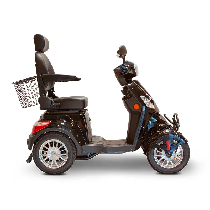 E-Wheels EW-46 - Electric 4-Wheel Electric Mobility Scooter with a Large Captain’s Seat - Top Speed 13mph - 500W