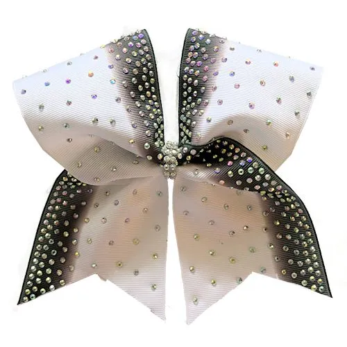 Edge Gradient Stripe Ready To Press Sublimation Sheet - Coordinates with the Side Ombre Rhinestone Design