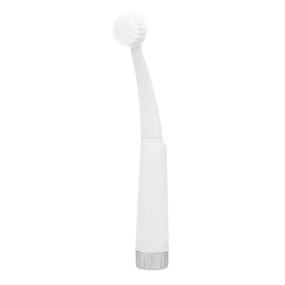 Electric Facial Brush For Facial Skin Beauty Waterproof Sonic Cleansing Device Portable Face Cleanser Massager Scrubber With 2 Replacement Heads For Body Skin Care