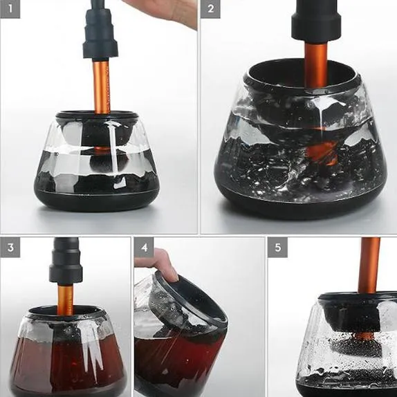 Electric Makeup Brush Cleaner and Dryer Machine