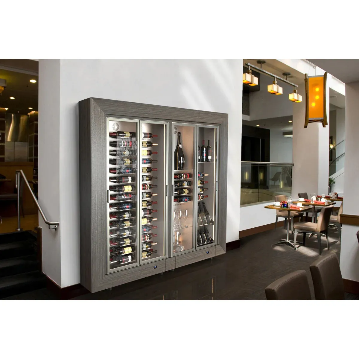 EXPO Mod 10 - Built in / Freestanding Wine Wall MD-10 - Home