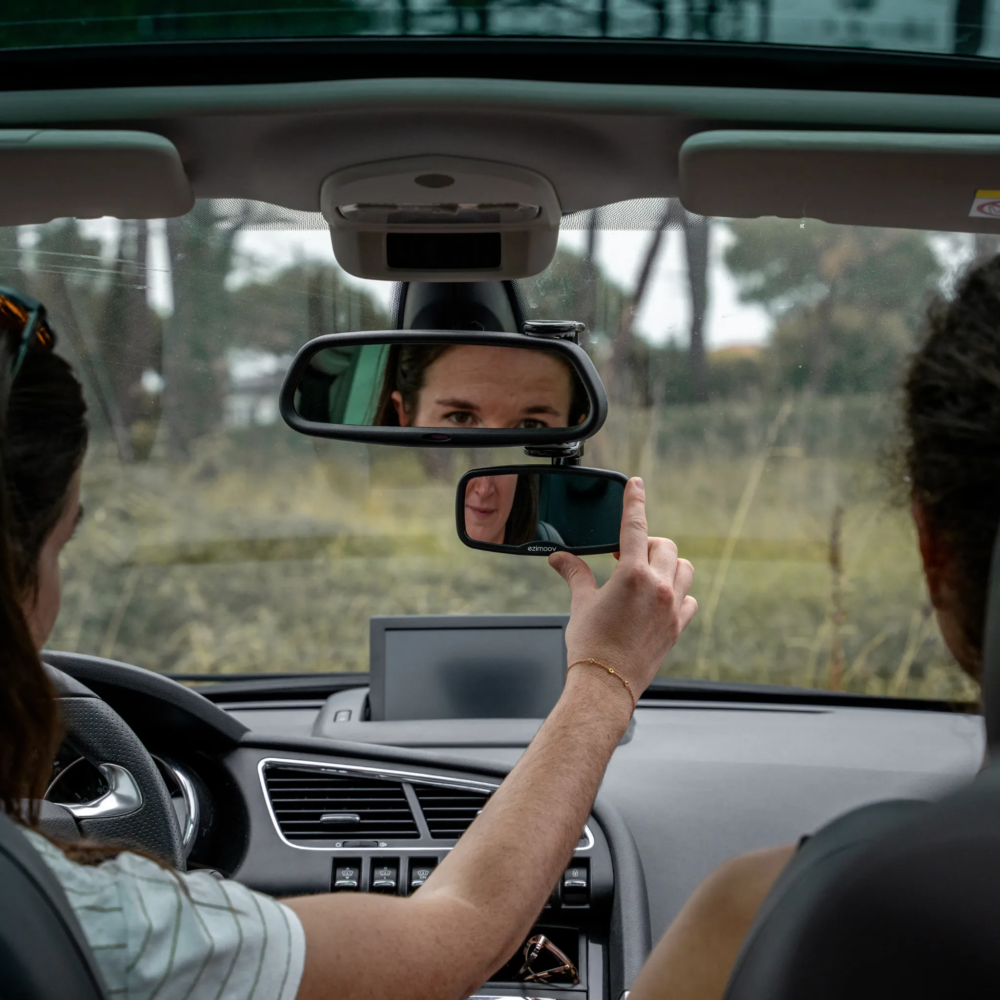 Ezimoov | Clip-On Rear View Mirror
