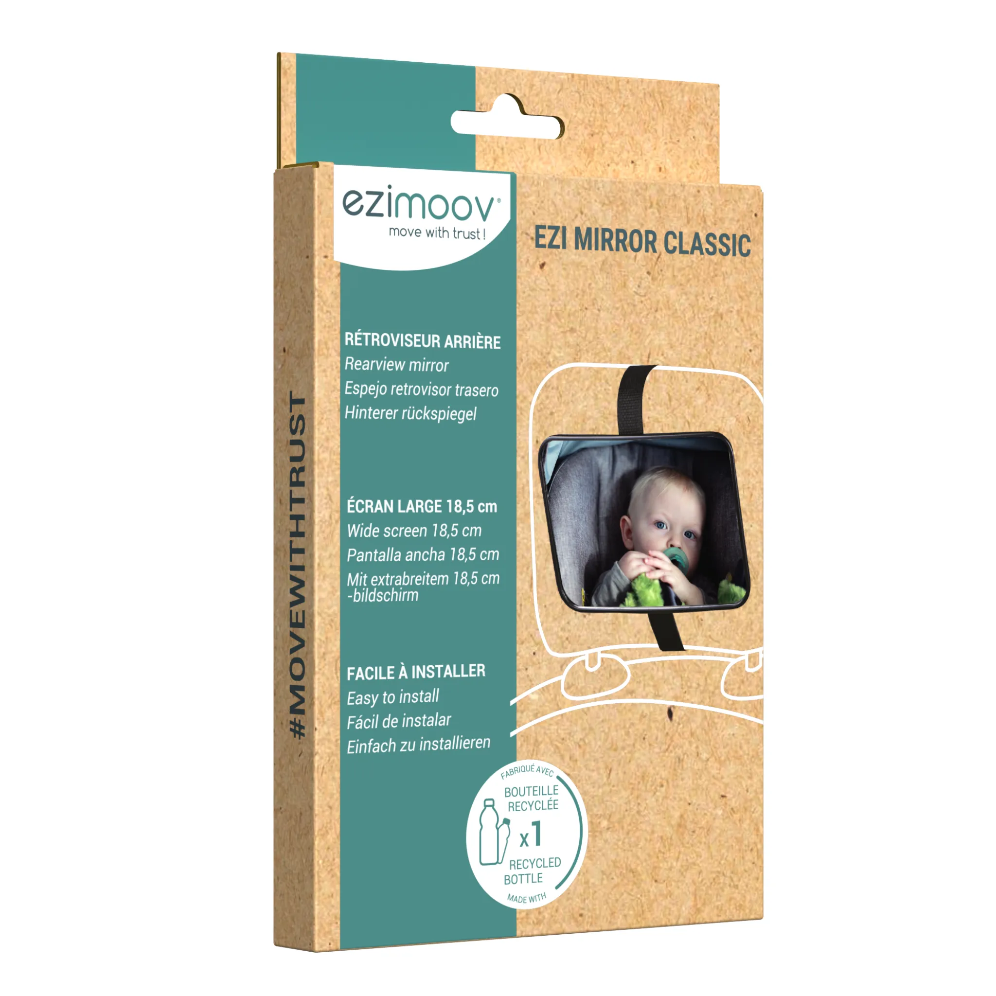 Ezimoov | Rear Facing Car Seat Mirror