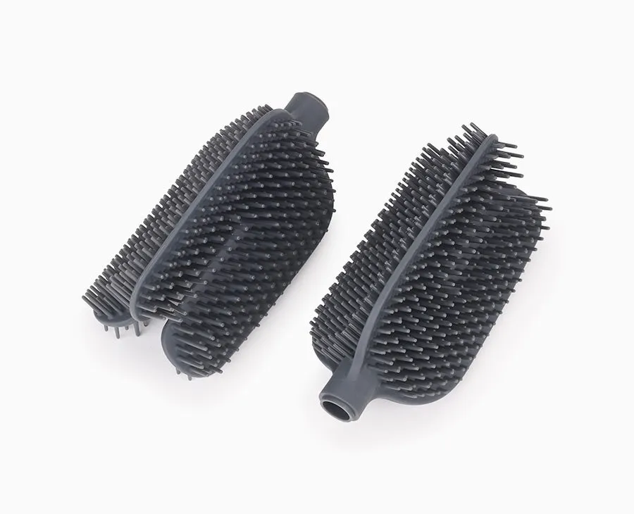 Flex™ 360 Pack of 2 Grey Replacement Toilet Brush Heads