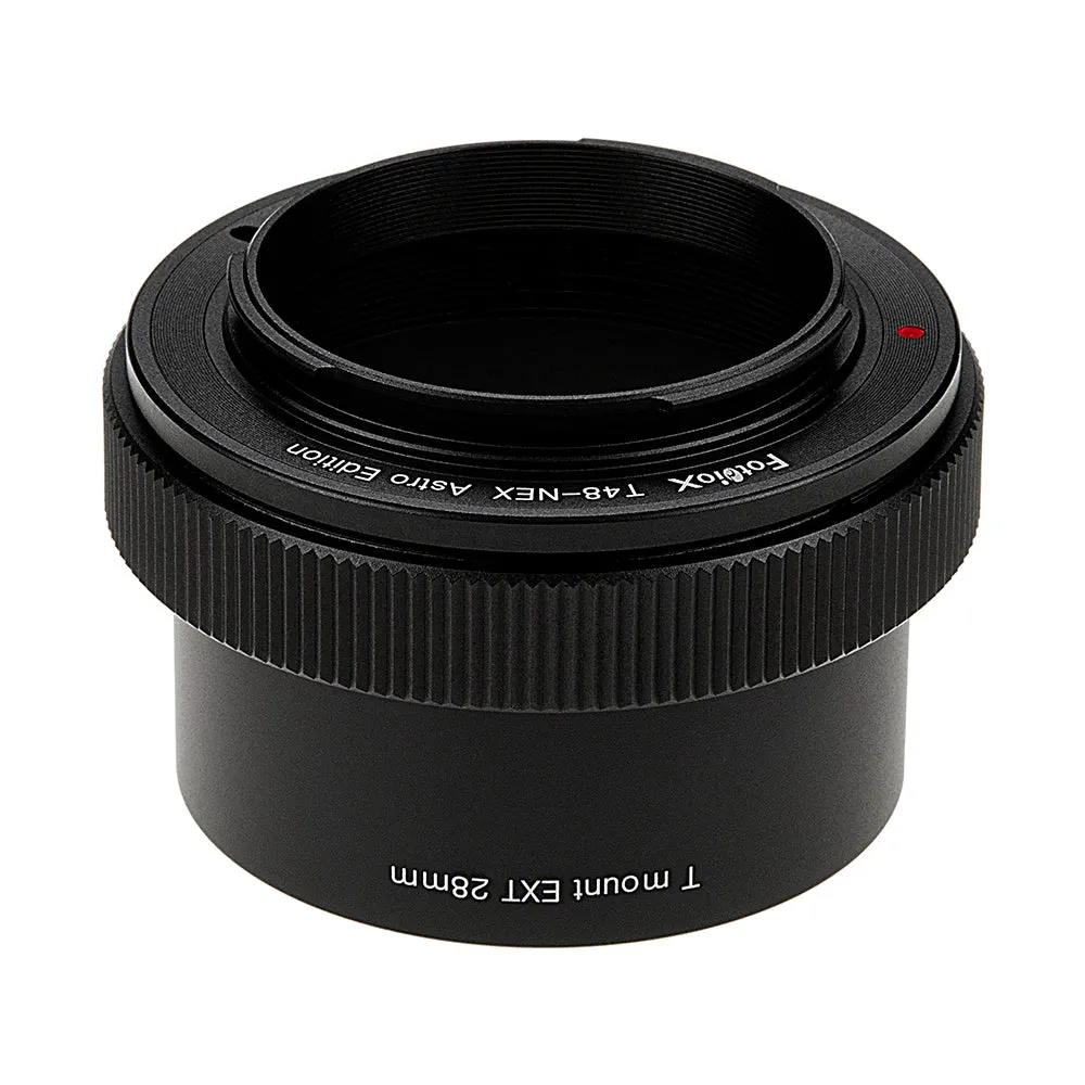 Fotodiox Lens Adapter Astro Edition - Compatible with 48mm (x0.75) T-Mount Wide Field Telescopes to Sony Alpha E-Mount Mirrorless Cameras for Deep Space Astro-Photography