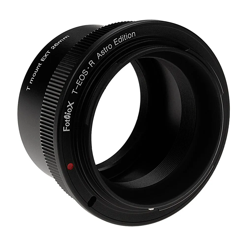 Fotodiox Lens Adapter Astro Edition - Compatible with T-Mount (T / T-2) Screw Mount Telescopes to Canon RF (EOS-R) Mount Cameras for Astronomy