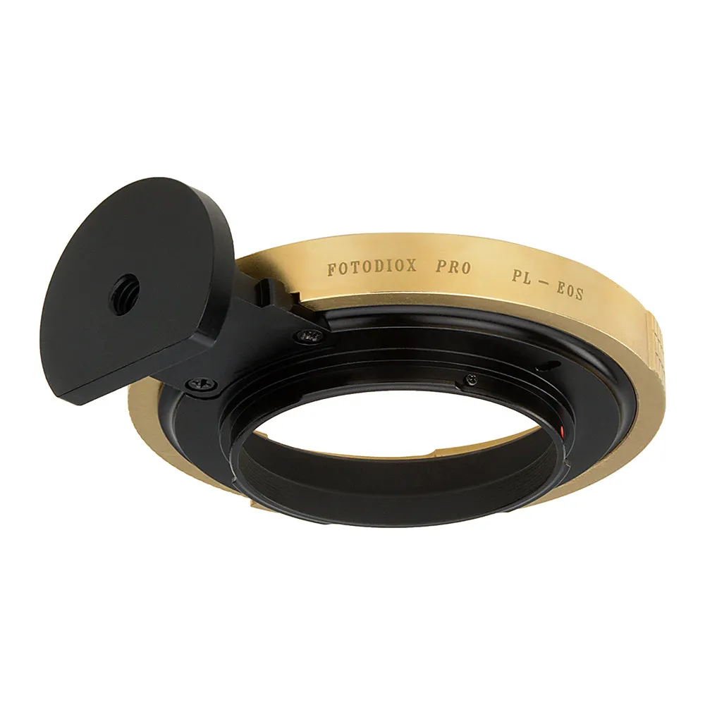 Fotodiox Pro Lens Mount Adapter - Arri PL (Positive Lock) Mount Lens to Canon EOS (EF, EF-S) Mount SLR Camera Body