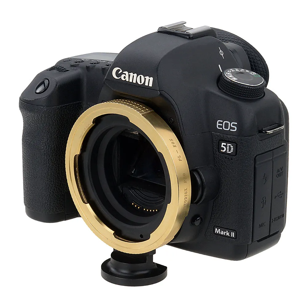 Fotodiox Pro Lens Mount Adapter - Arri PL (Positive Lock) Mount Lens to Canon EOS (EF, EF-S) Mount SLR Camera Body