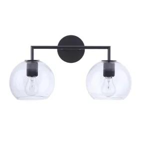 Gallagher 2 Light Vanity - Black