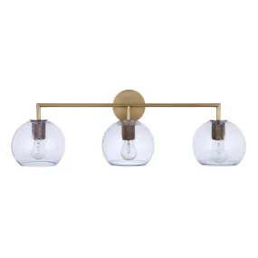 Gallagher 3 Light Vanity - Aged Brass