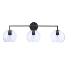Gallagher 3 Light Vanity - Black