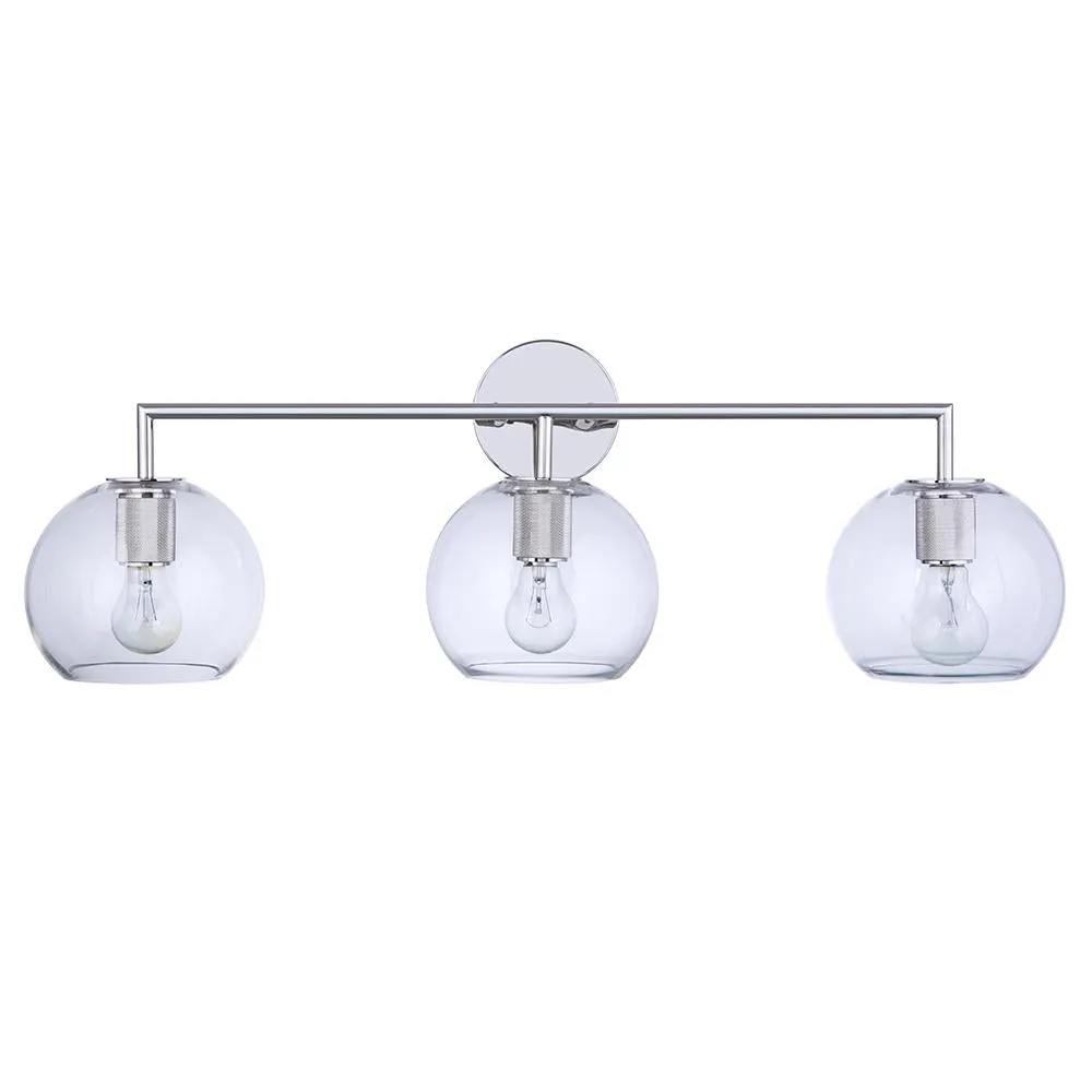 Gallagher 3 Light Vanity - Polished Nickel