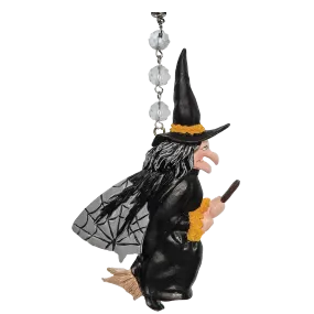 GERDY THE WITCH (Set/3) or (Set/1) MAGNETIC HALLOWEEN CHANDELIER ORNAMENT