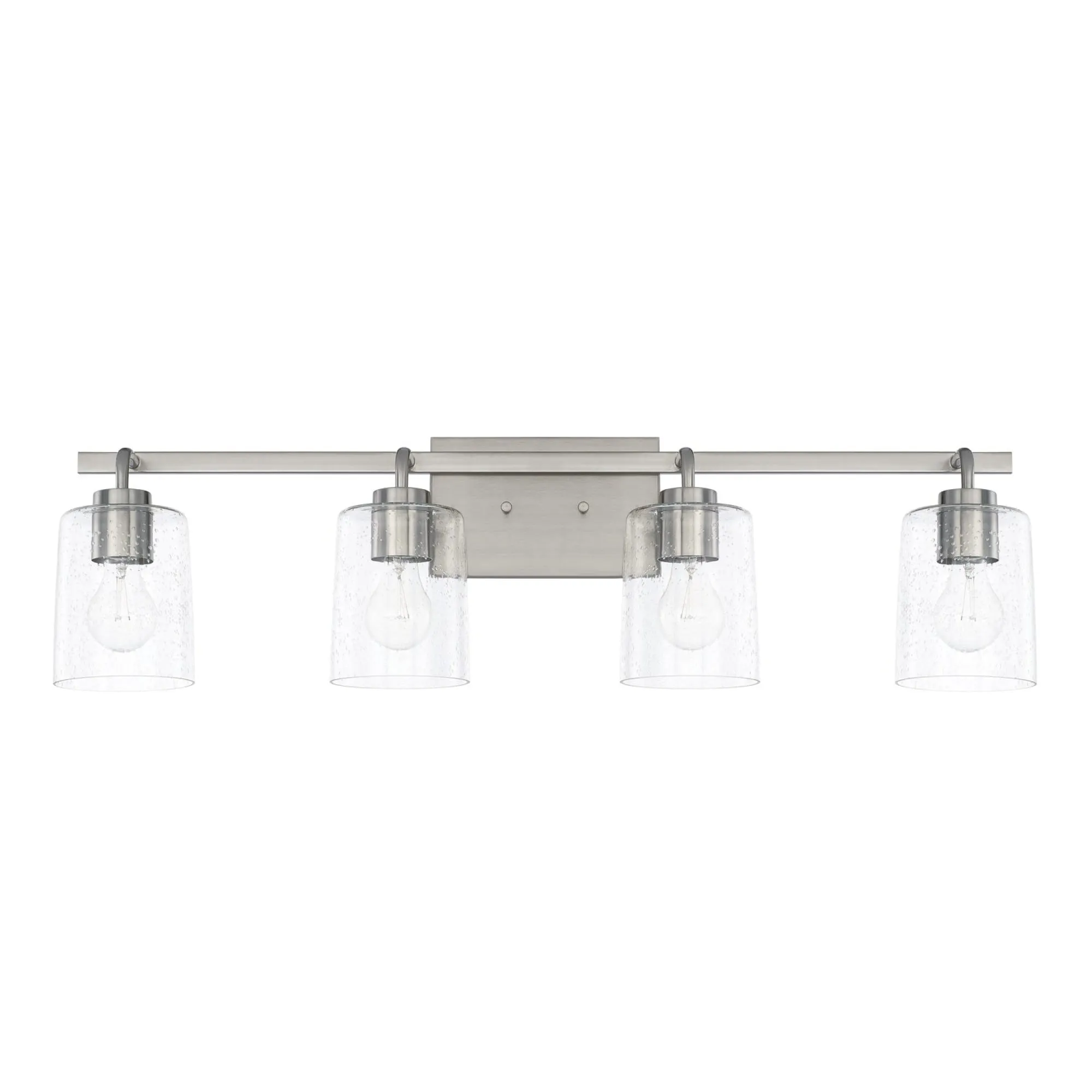 Greyson Four Light Vanity Fixture - Brushed Nickel