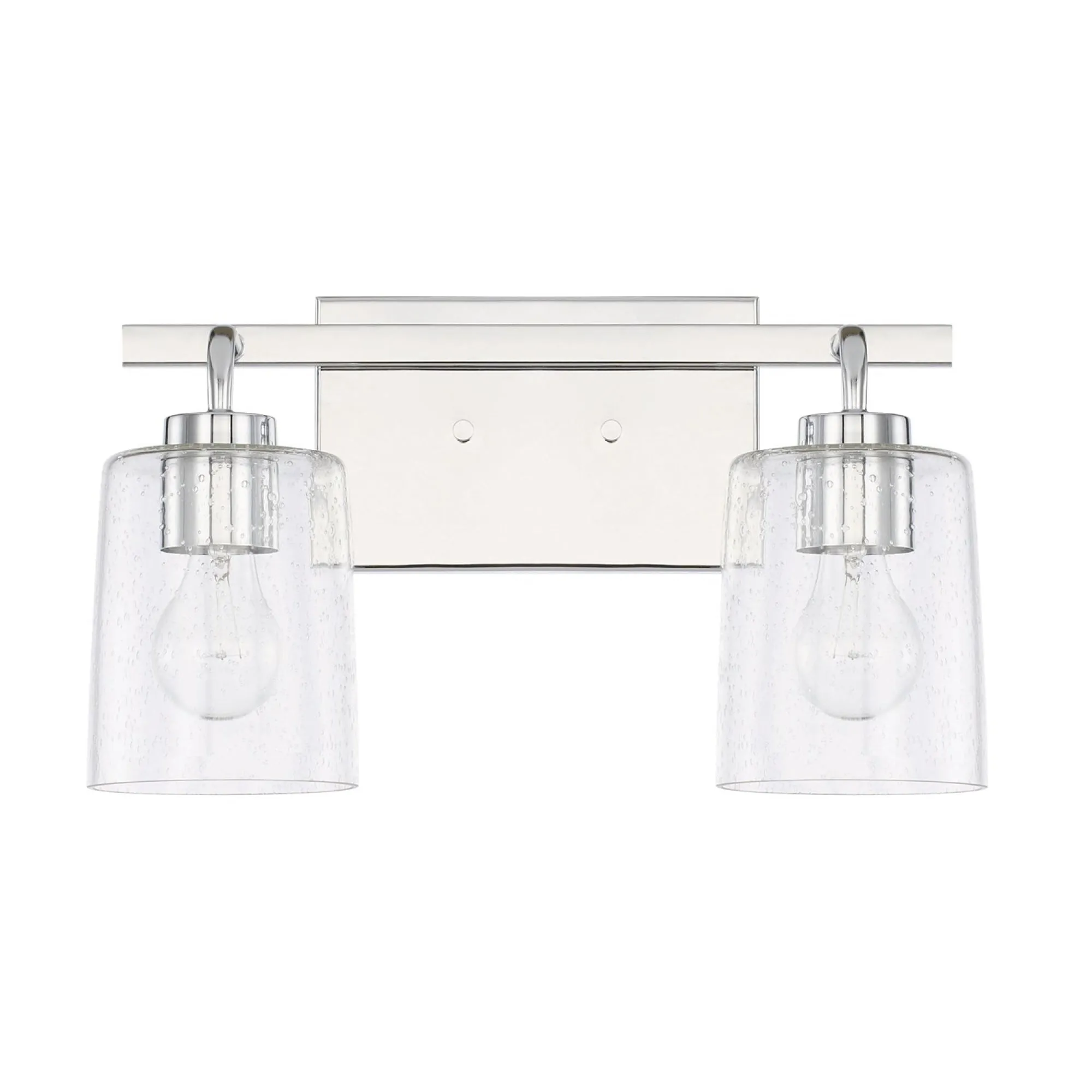 Greyson Two Light Vanity Fixture - Chrome