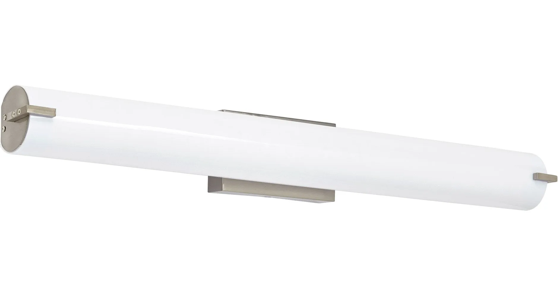 Hamilton Hills New Modern Frosted Bathroom Vanity Light Fixture | Contemporary Sleek