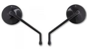 HIGHSIDER 301-006 Mirror "CLASSIC" with E-Mark (Pair) - Black