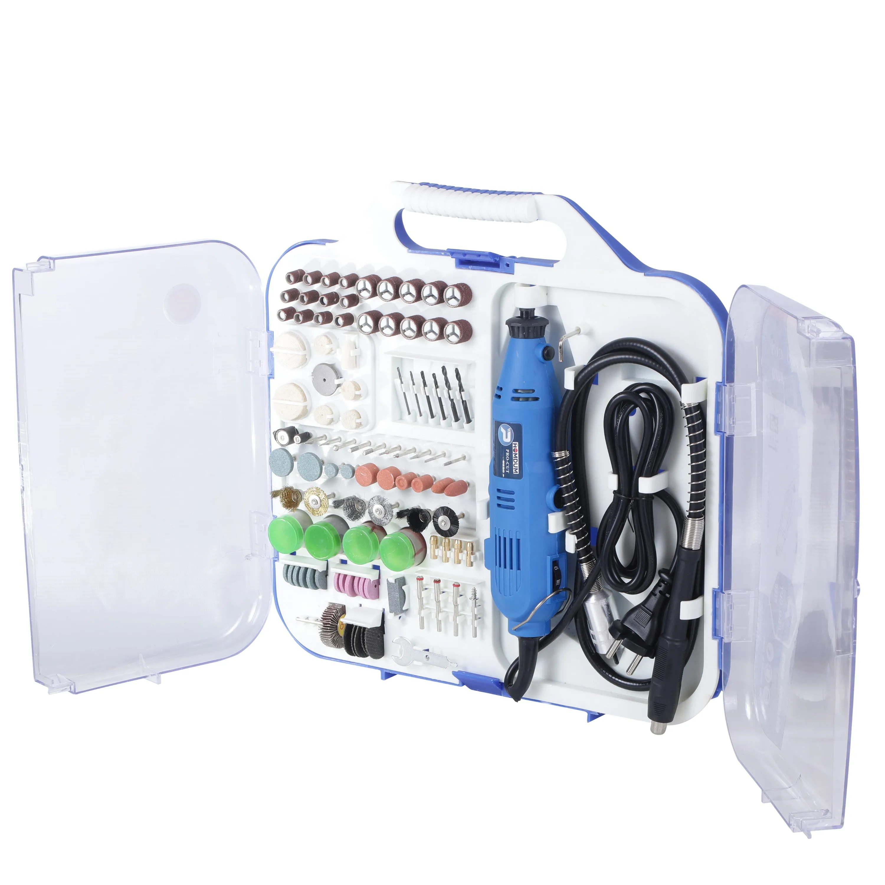 Homdum Multi functional Mini Rotary Die Grinder Kit with Flexible Shaft and 163 Pieces of Accessories Green   6 Pcs Mini HSS Circular Saw Blade