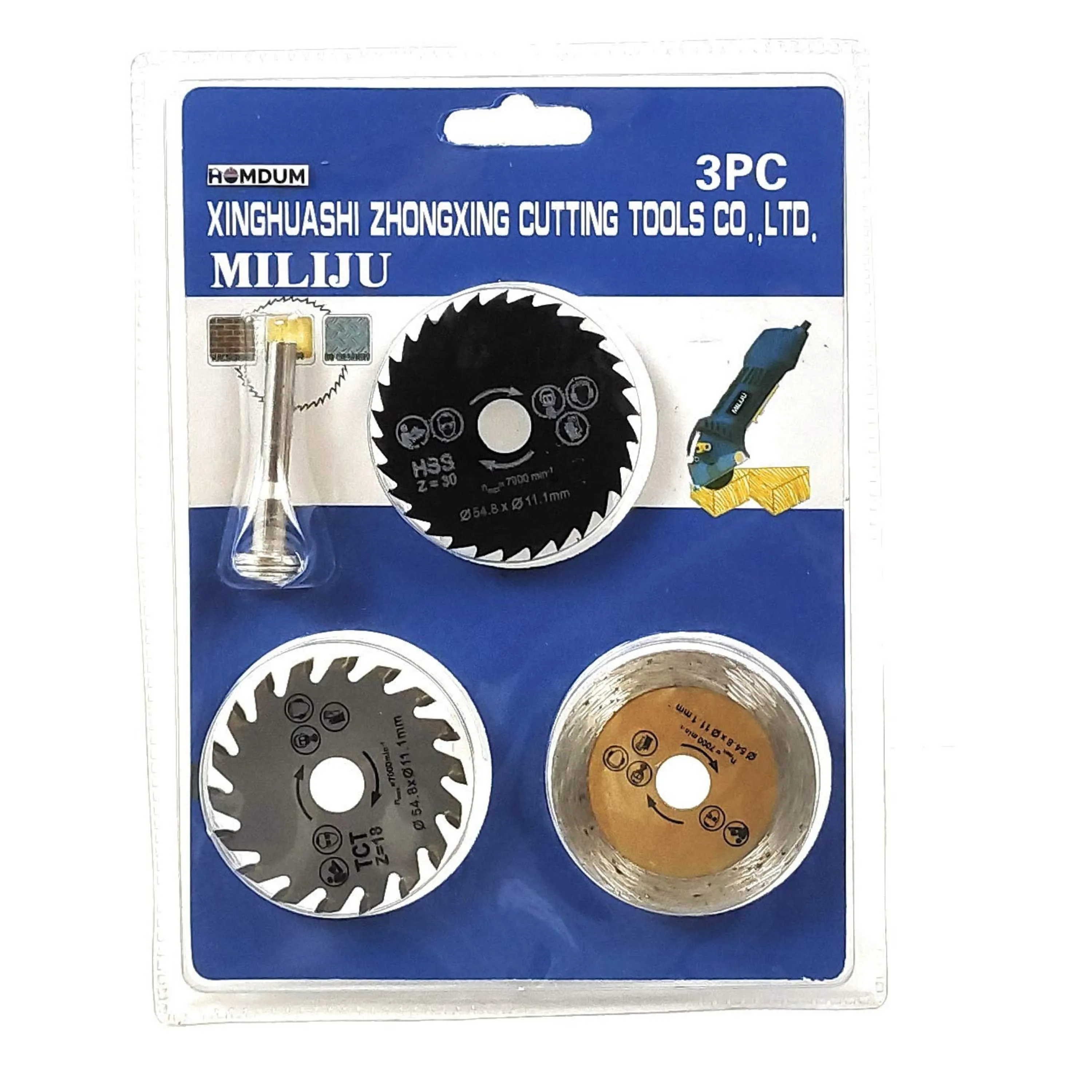 Homdum Multifunctional Mini Rotary Die Grinder Kit with Flexible Shaft and 163 Pieces of Accessories Green   6 Pcs Mini HSS Circular Saw Blade   3 PCs Mini Multi Circular Saw Blade