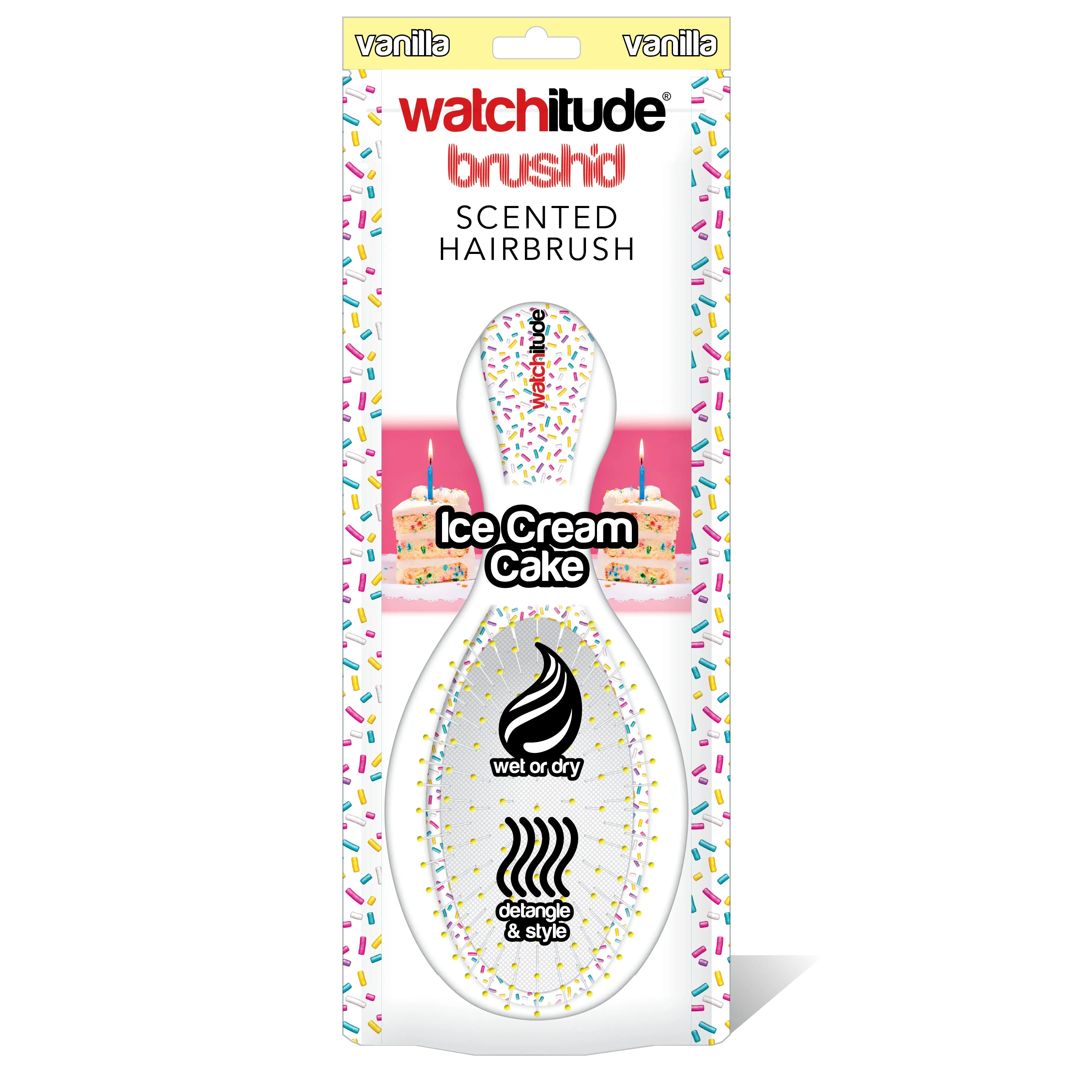 Ice Cream Cake Hairbrush