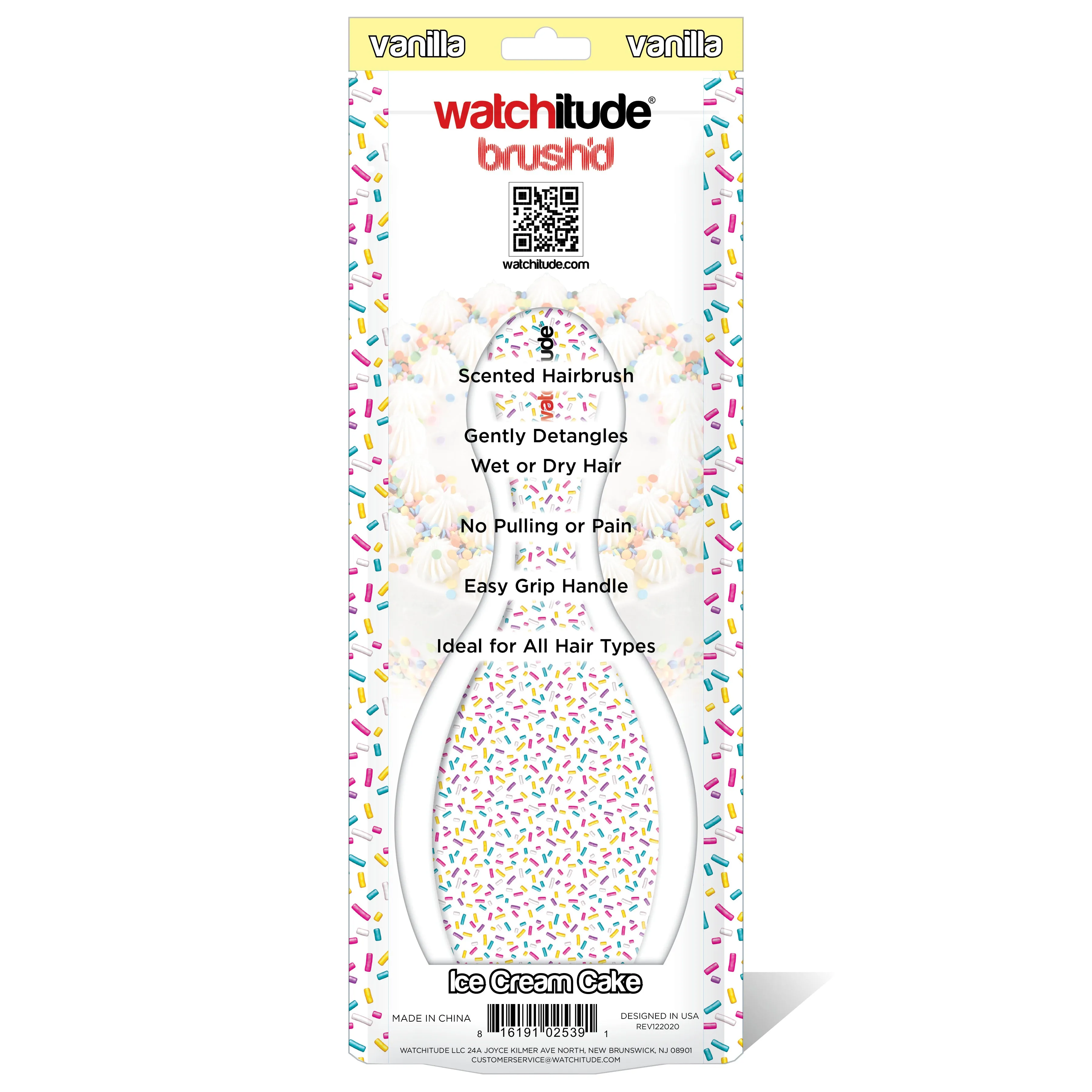 Ice Cream Cake Hairbrush