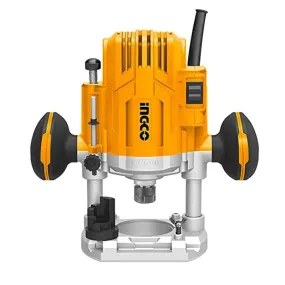 Ingco RT160028 1600W Electric Plunge Router - Versatile Woodworking Tool with 6/8/12mm Collet Sizes