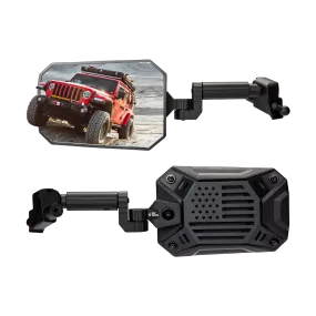JOYTUTUS Mirrors Doors Off Fit for Wrangler JL/JLU 2018-2023 & Gladiator JT