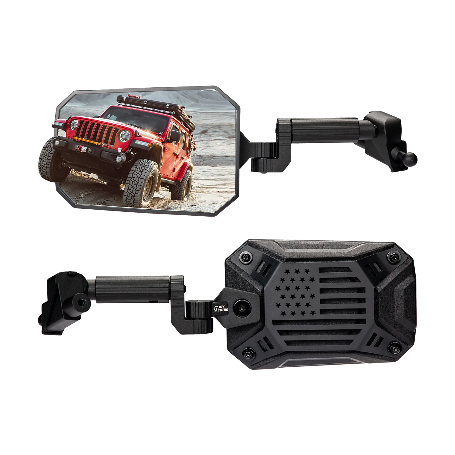 JOYTUTUS Mirrors Doors Off Fit for Wrangler JL/JLU 2018-2023 & Gladiator JT