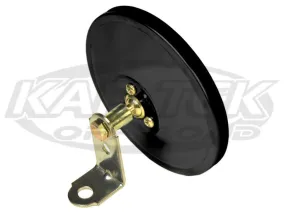 Kartek Offroad 6" Convex Round Mirror With Black Back Fits PRM1000MB, PRM1500MB, PRM1750MB
