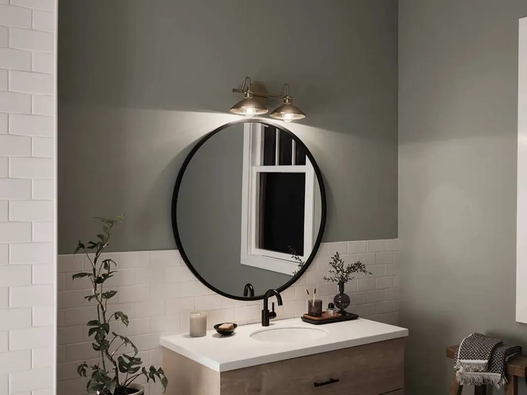 Kichler 45944 Clyde 2-lt 17" Vanity Light