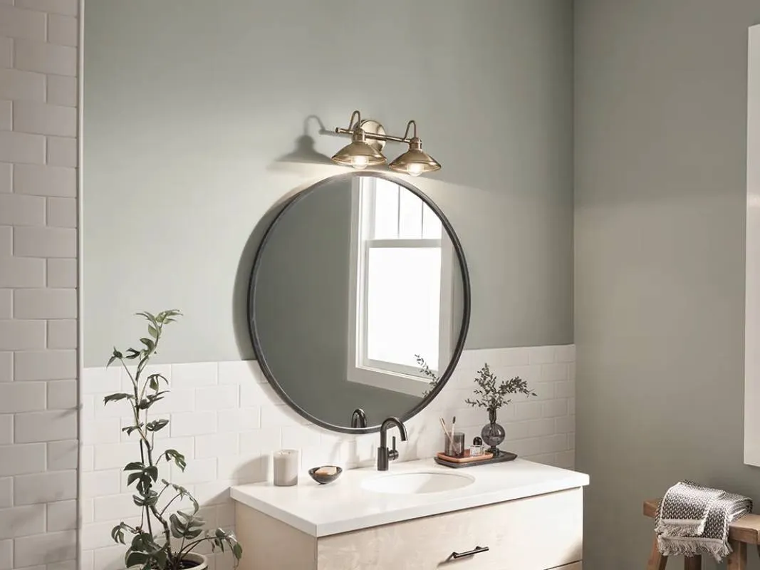 Kichler 45944 Clyde 2-lt 17" Vanity Light