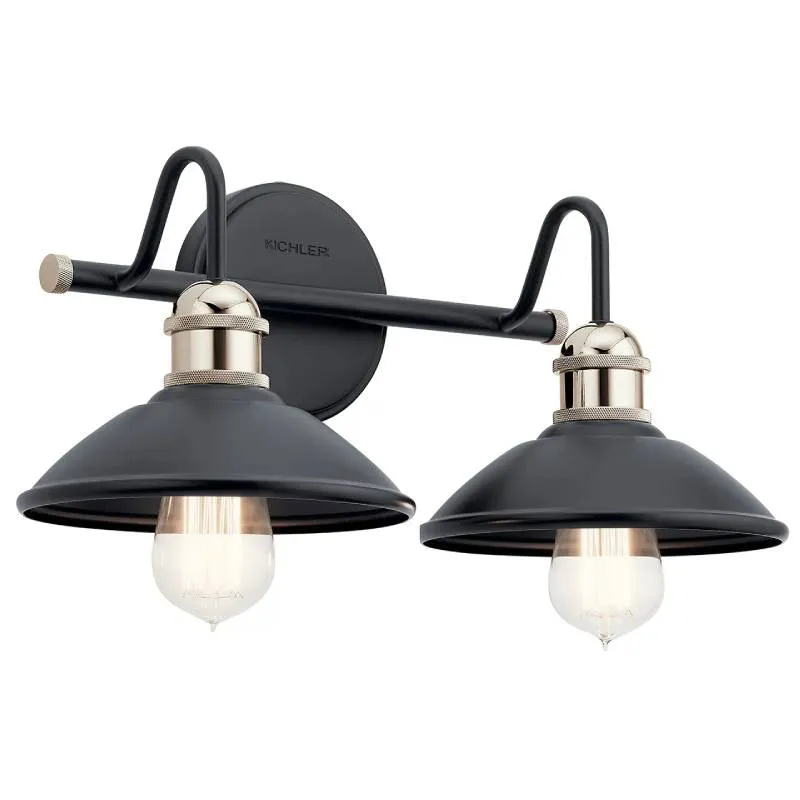 Kichler 45944 Clyde 2-lt 17" Vanity Light