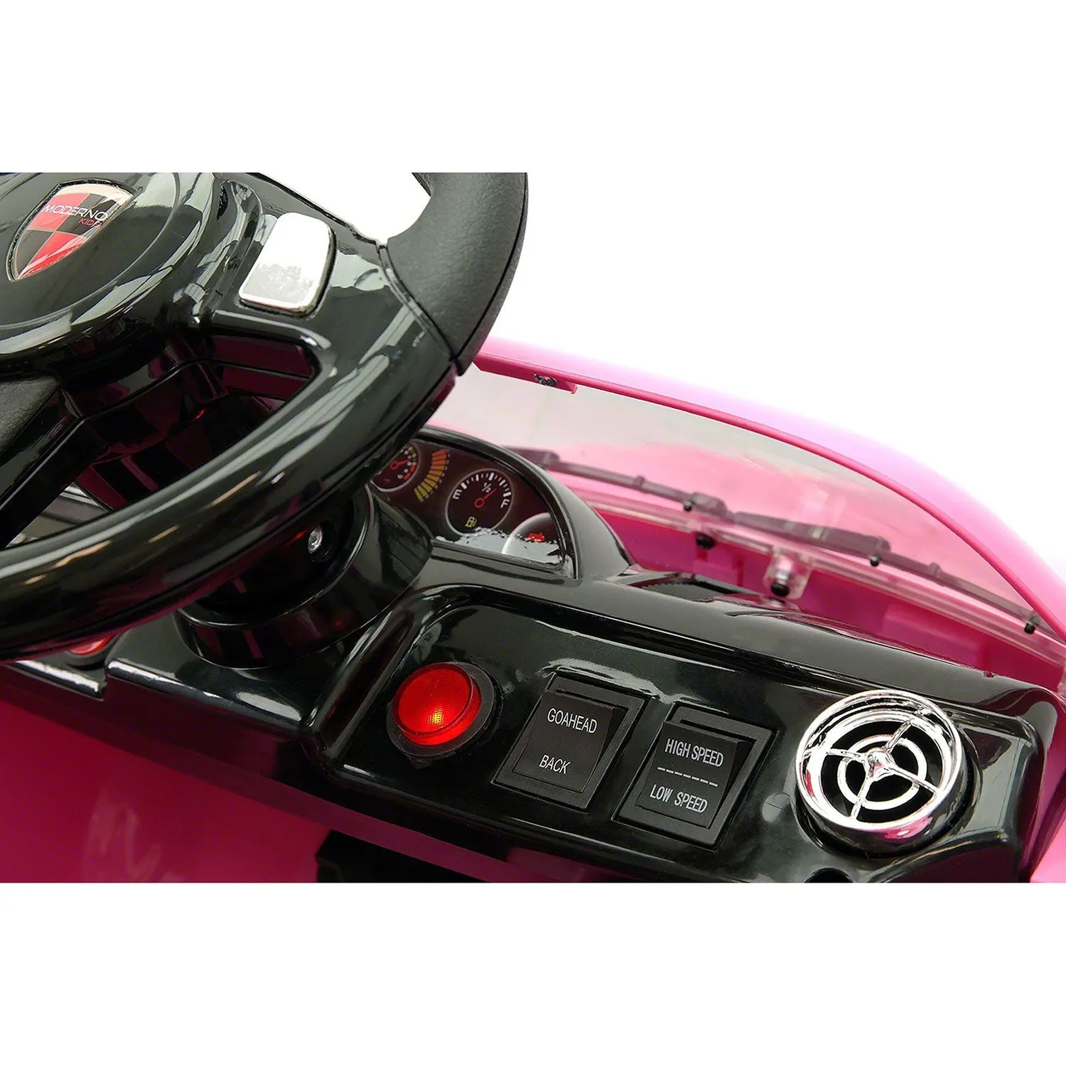 Kiddie Roadster 12v Kids Electric Ride-on Car With R/c Parental Remote | Pink