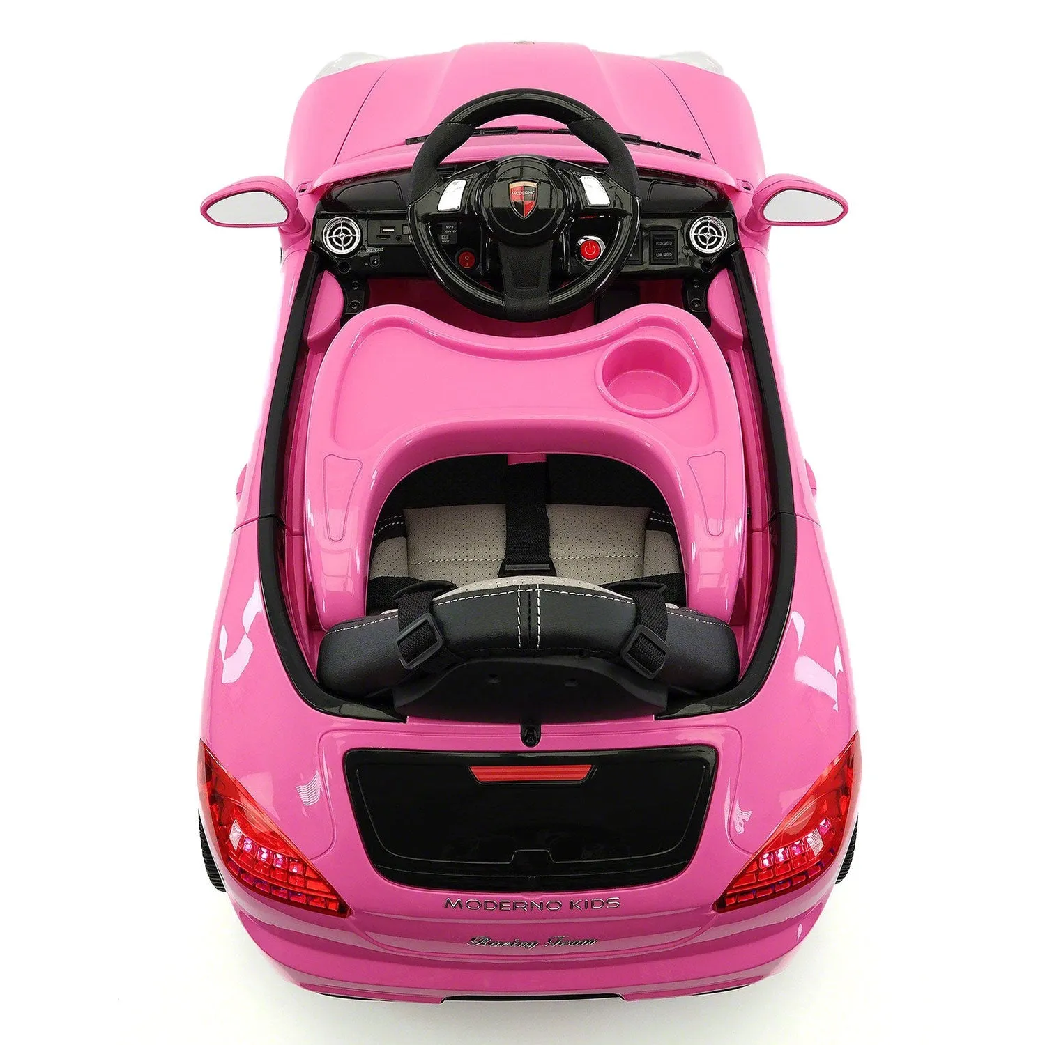 Kiddie Roadster 12v Kids Electric Ride-on Car With R/c Parental Remote | Pink