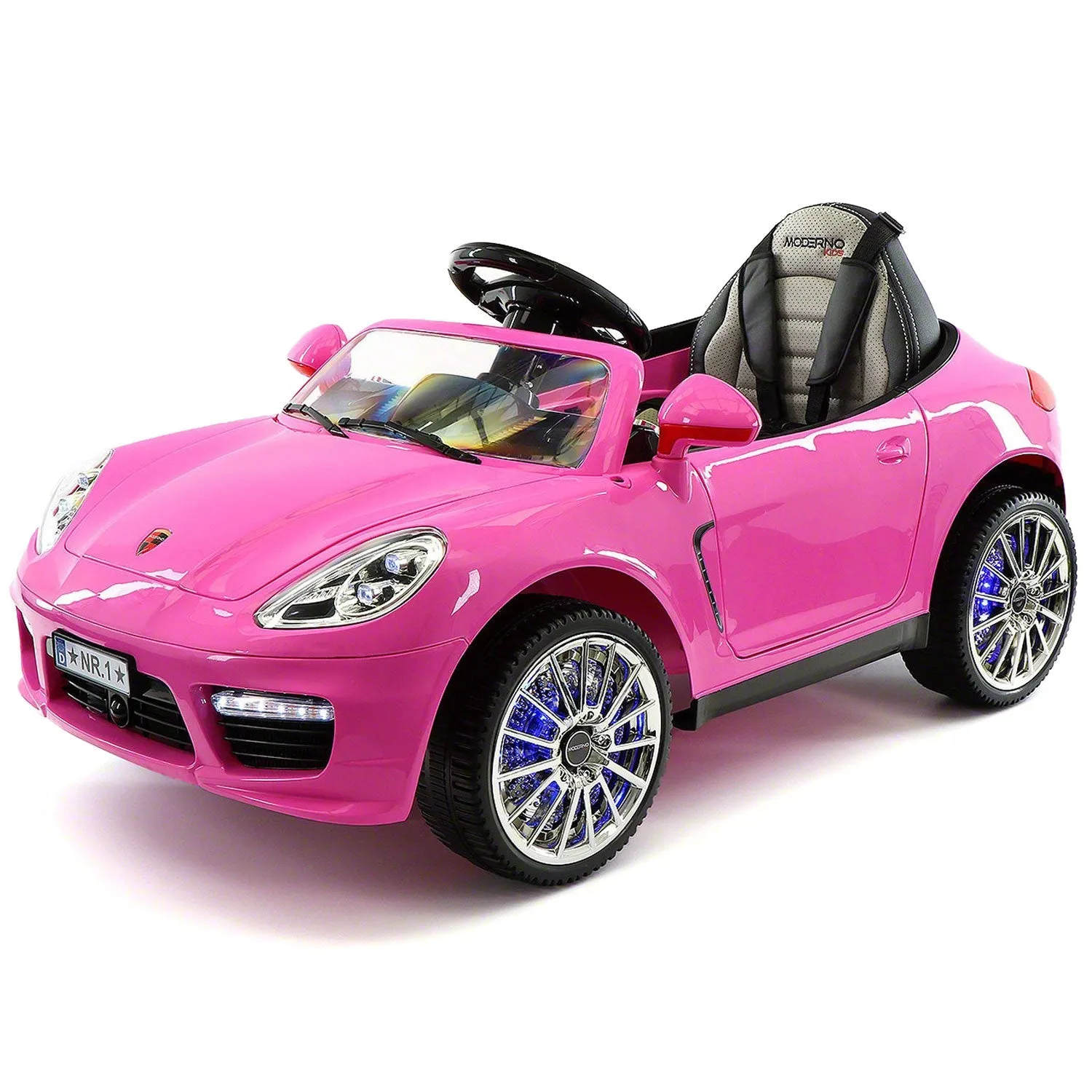 Kiddie Roadster 12v Kids Electric Ride-on Car With R/c Parental Remote | Pink