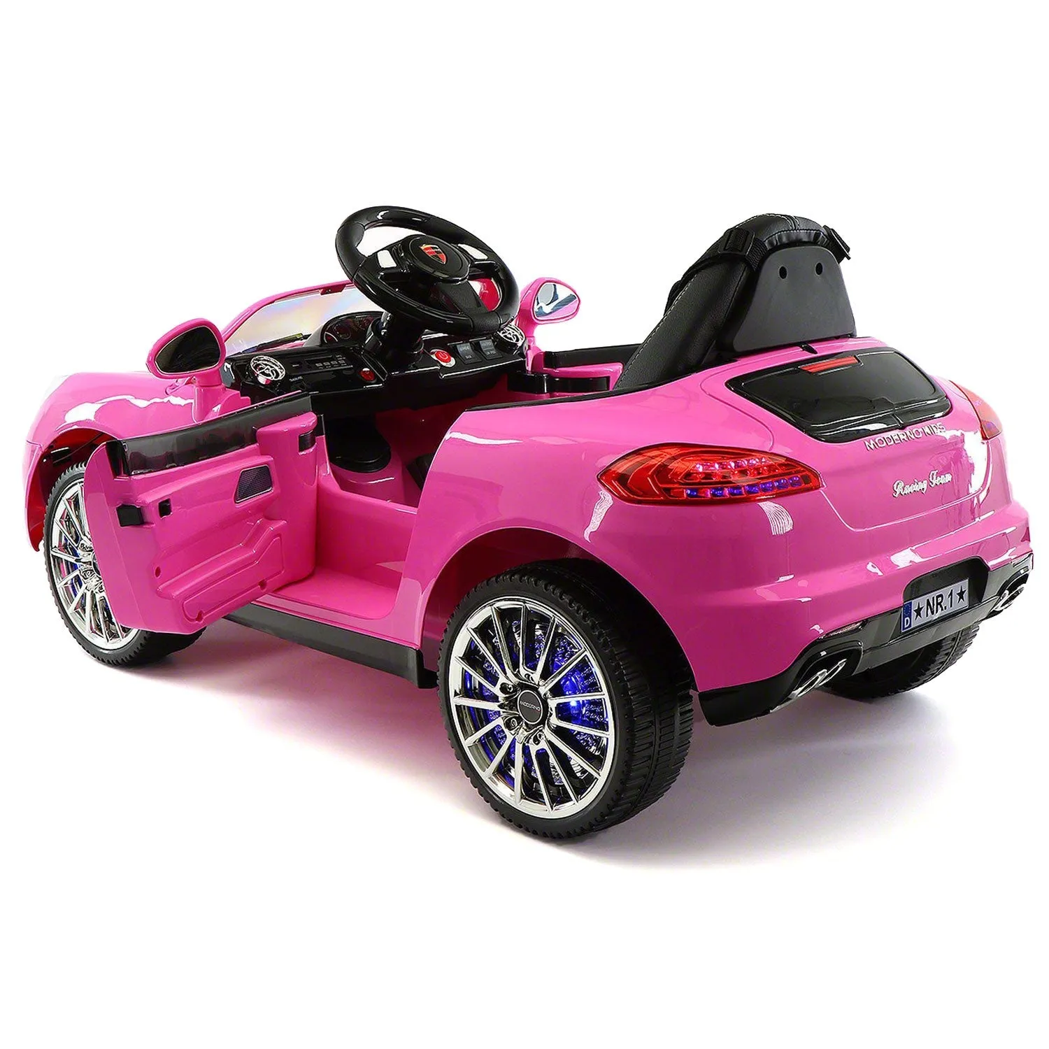 Kiddie Roadster 12v Kids Electric Ride-on Car With R/c Parental Remote | Pink