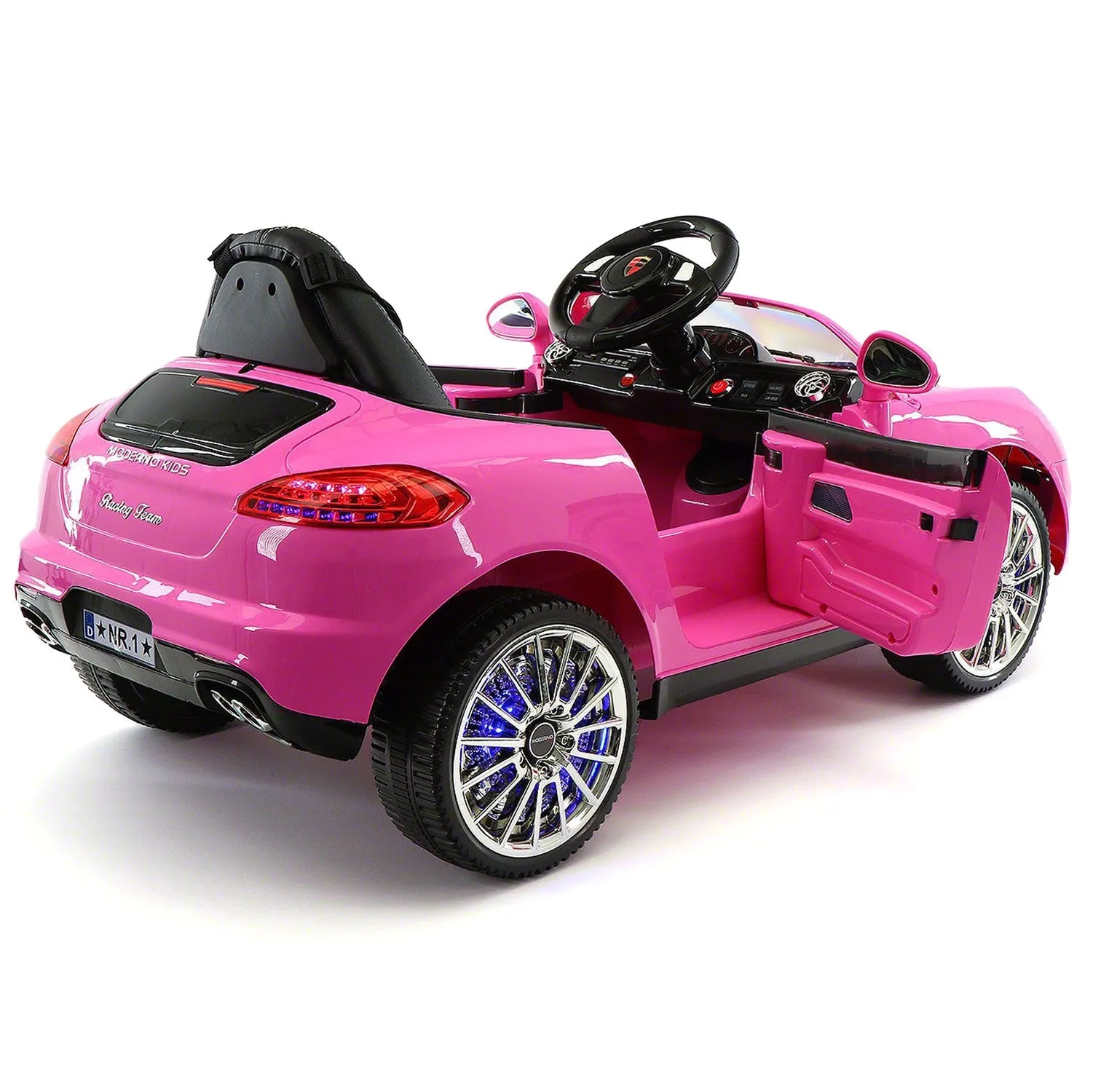 Kiddie Roadster 12v Kids Electric Ride-on Car With R/c Parental Remote | Pink