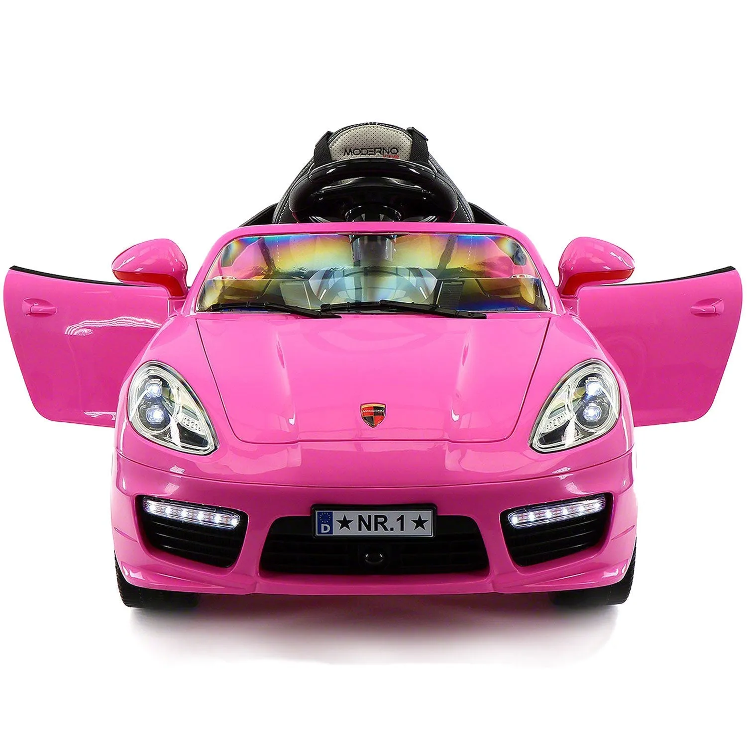 Kiddie Roadster 12v Kids Electric Ride-on Car With R/c Parental Remote | Pink